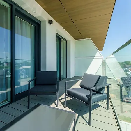 아파트 Przy Plazy Z Darmowymi Rowerami - By Perlowa Przystan Rent 시아노제티