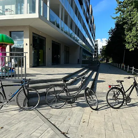 아파트 Przy Plazy Z Darmowymi Rowerami - By Perlowa Przystan Rent *